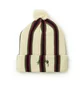 Stüssy Striped Pom Beanie (Beige)