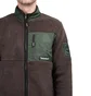 Timberland x Mastermind Fleece Jacket (Dunkelbraun / Grün)