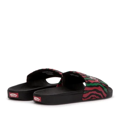 Vans x A Tribe Called Quest MN Slide-On 'ATCQ' Track (Schwarz)