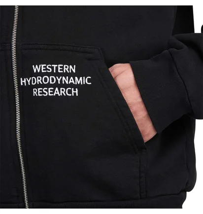 Western Hydrodynamic Research Zip Hoodie (Schwarz)