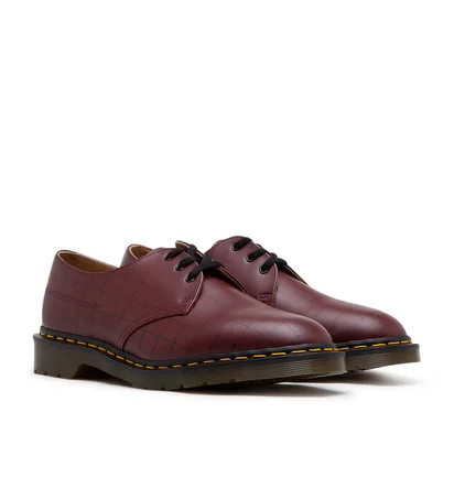 Dr. Martens x Undercover 1461 Check Smooth (Rot)