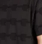 Brain Dead Lightning Head Textured Stripe T-Shirt (Schwarz)
