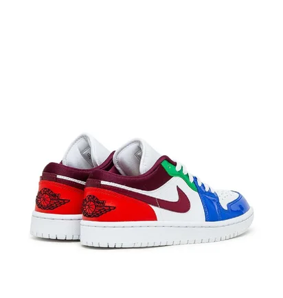Air Jordan WMNS 1 Low SE (Weiß / Multi)
