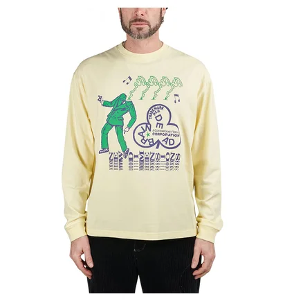 Brain Dead New Dimensions Long Sleeve (Gelb / Multi)