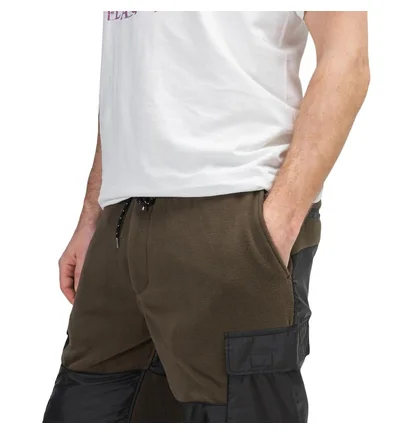 Flagstuff Fleece Pants (Olive / Schwarz)