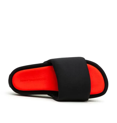 adidas Y-3 Slide (Schwarz / Rot)