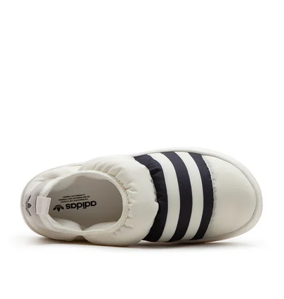 adidas Puffylette (Weiß / Schwarz)