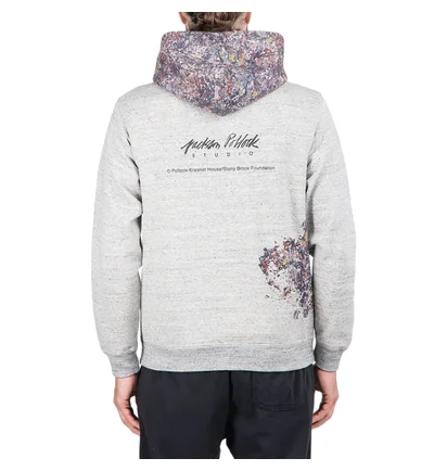 Medicom Adam Et Rope x Jackson Pollock Studio Splash Hoodie (Dunkelgrau)