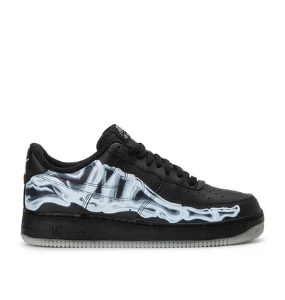 Nike Air Force 1 ´07 'Skeleton' (Schwarz)