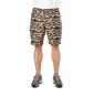 Nike NSW Printed Swoosh Woven Shorts (Khaki / Schwarz)