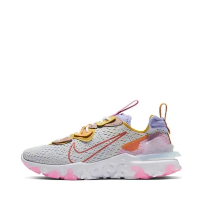 Nike WMNS React Vision (Grau / Pink / Gelb)