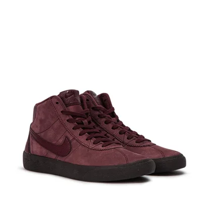 Nike WMNS SB Bruin Hi Premium (Burgundy)