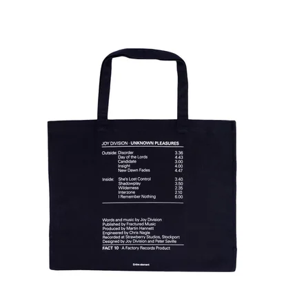 Pleasures x Joy Division Wilderness Tote Bag (Schwarz)