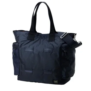 Porter by Yoshida Force Series 2Way Tote Bag (Navy)