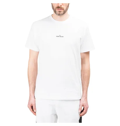 Stone Island Marble Three T-Shirt (Weiß)