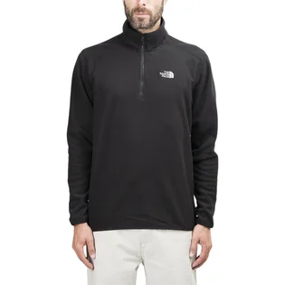The North Face M 100 Glacier 1/4 ZIP TNF (Schwarz)