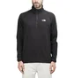 The North Face M 100 Glacier 1/4 ZIP TNF (Schwarz)