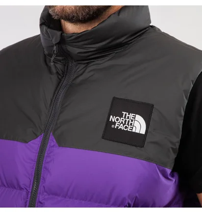 The North Face M 1992 Nuptse Vest (Lila / Schwarz)