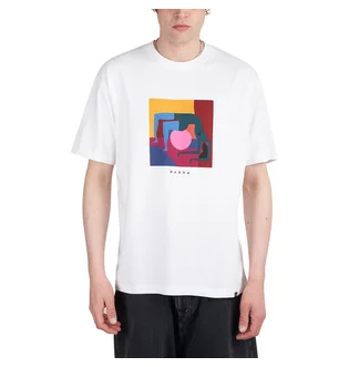 by Parra Yoga Balled T-Shirt (Weiß)