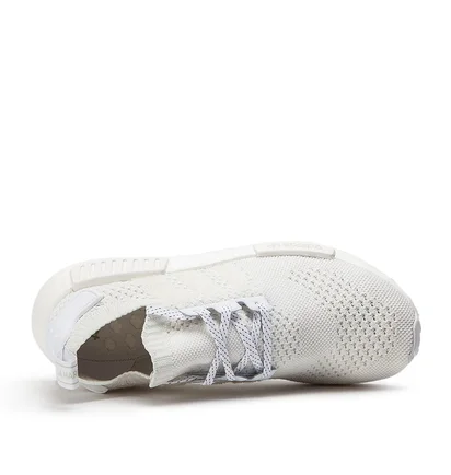 adidas NMD_R1 Primeknit (Weiß / Grün)