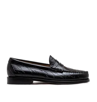 G.H.BASS x Maharishi Larson Penny Loafers (Schwarz)