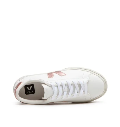 Veja WMNS Campo Chromefree Leather (Weiß / Bronze)