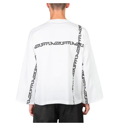 Flagstuff 'Big Line' L/S Tee (Weiß)