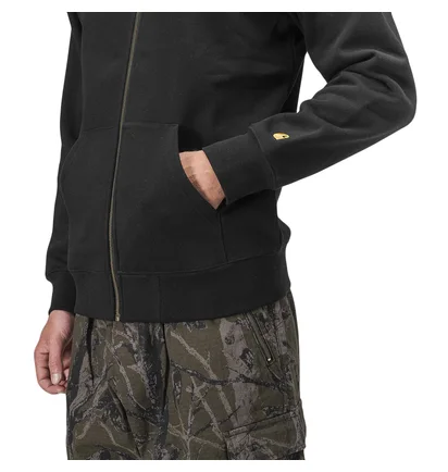Carhartt WIP Chase Neck Jacket (Schwarz)