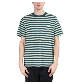 Carhartt WIP S/S Scotty Pocket T-Shirt (Grün / Gelb)
