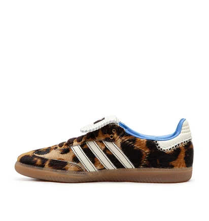 adidas x Wales Bonner Pony Leo Samba (Dunkelbraun / Weiß)