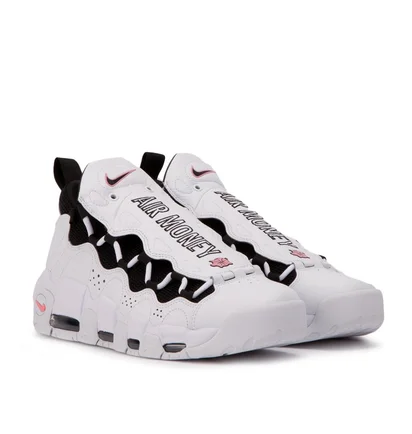 Nike Air More Money (Weiß / Schwarz)