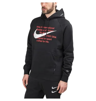 Nike Swoosh Hoodie (Schwarz)