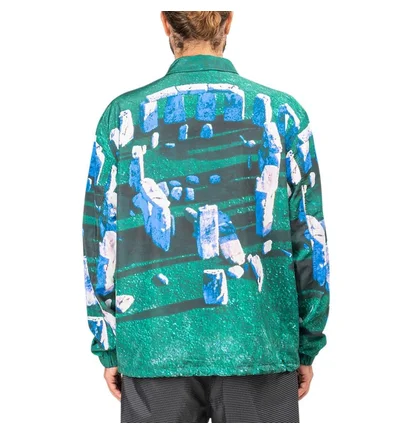Pleasures Questions Coaches Jacket (Grün)