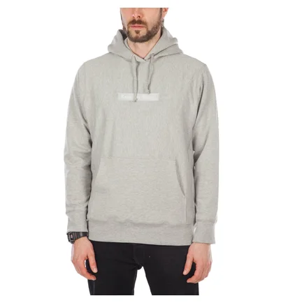 Raised by Wolves Box Logo Hoodie (Grau)