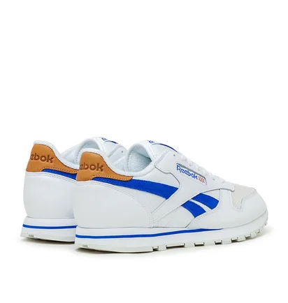 Reebok Classic Leather (Weiß / Blau)