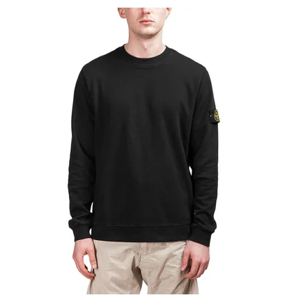 Stone Island Garment Dyed Crew Sweat (Navy)