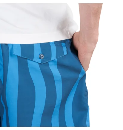 by Parra Aqua Weed Waves Swim Shorts (Blau / Petrol)
