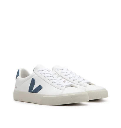 Veja WMNS Campo Chromefree Leather (Weiß / Blau)