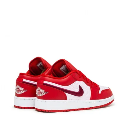 Air Jordan 1 Low SE (GS) (Rot / Weiß)