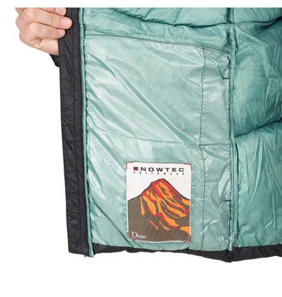 Dime Midweight Wave Puffer (Schwarz)