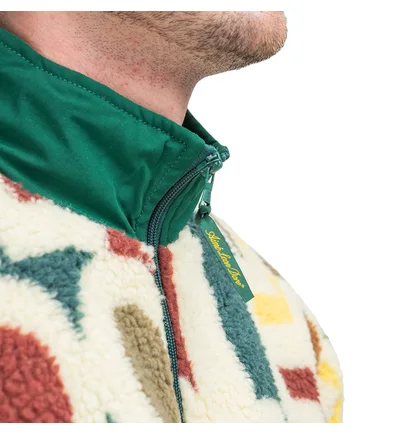 Aimé Leon Dore Blown Print Polar Fleece Jacket (Multi)