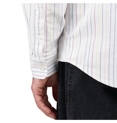 Carhartt WIP L/S Dabney Shirt (Weiß / Multi)