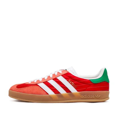 adidas Gazelle Indoor (Rot / Weiß / Grün)