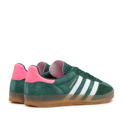 adidas WMNS Gazelle Indoor (Grün / Pink / Gum)