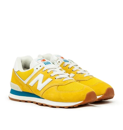 New Balance ML574 HB2 Vintage Pack (Gelb / Weiß)