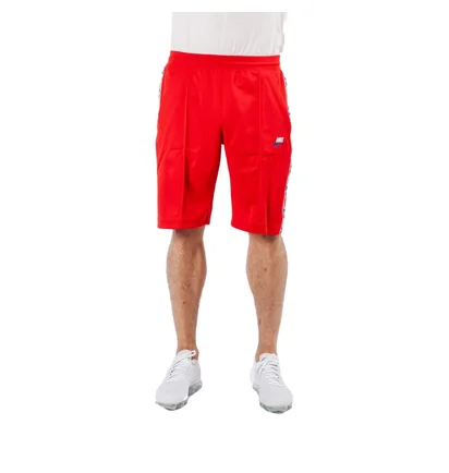 Nike NSW Taped Poly Shorts (Rot / Weiß)