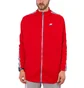 Nike NSW Taped Track Jacket Poly (Rot / Weiß)