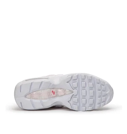 Nike WMNS Air Max 95 'Triple White' Colored Borders (Weiß)