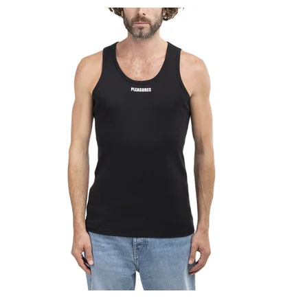 Pleasures Standard Tank Top 2 Pack (Schwarz/Weiß)