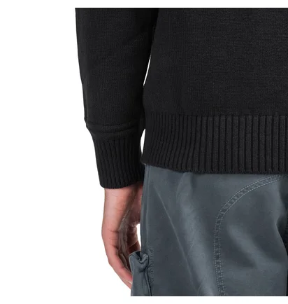Stone Island Knitted Turtleneck (Schwarz)